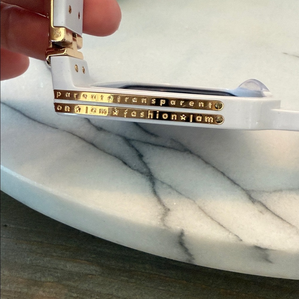 Transparent Devon Sunglasses Brilliant White - image 7